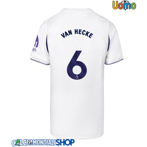 Maglie da calcio Tottenham Hotspur Jan Paul van Hecke #6 Prima Maglia 2026-27 Manica Corta